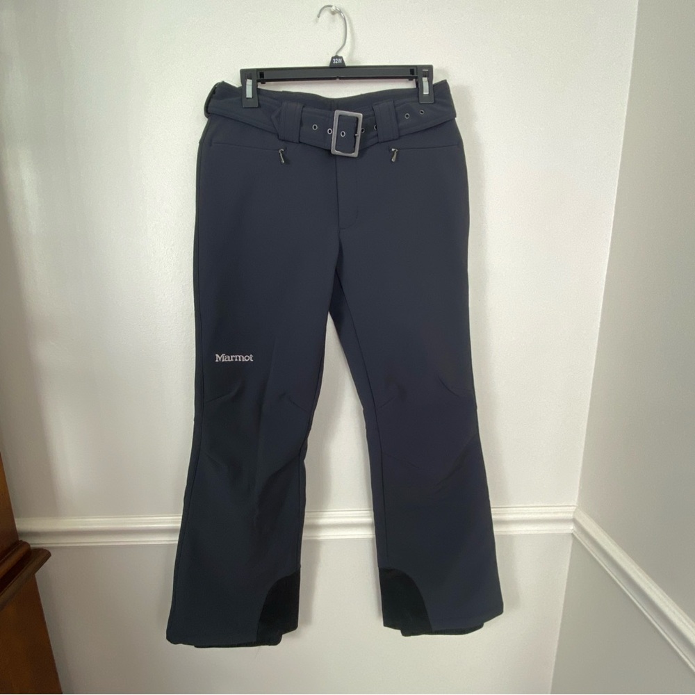 Marmot Womens Davos Ski Snow Pants M Black Insulated Softshell NWT MSRP $175